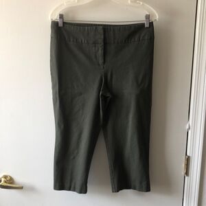 Laura Ashley Petites Capri Size 6p Olive GUC